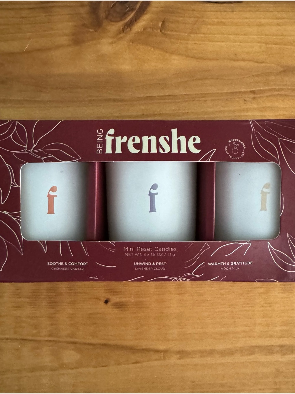 Being Frenshe Mini Reset Candles Set